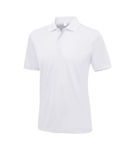 AWDis Just Cool Mens Smooth Short Sleeve Polo Shirt (Arctic White) - UTPC2632