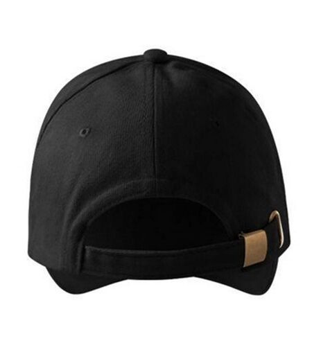 Casquette De Baseball Motif/style 6 Panneaux Noir Malfini