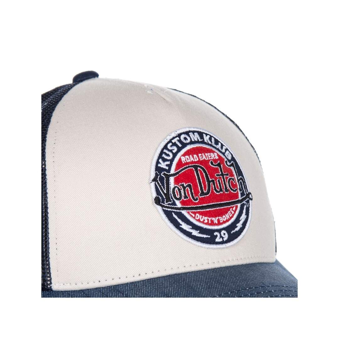 Casquette Trucker homme avec filet bleu Vondutch-3