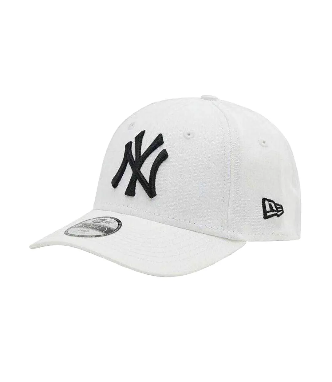 Childrens/kids 9forty New York Yankees Baseball Cap White New Era-1