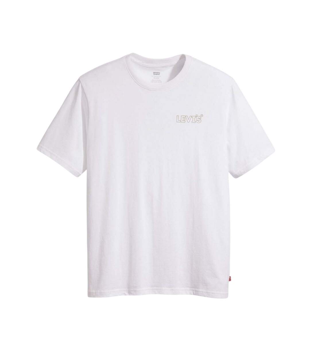 T-shirt Headline Homme Blanc Levis-2