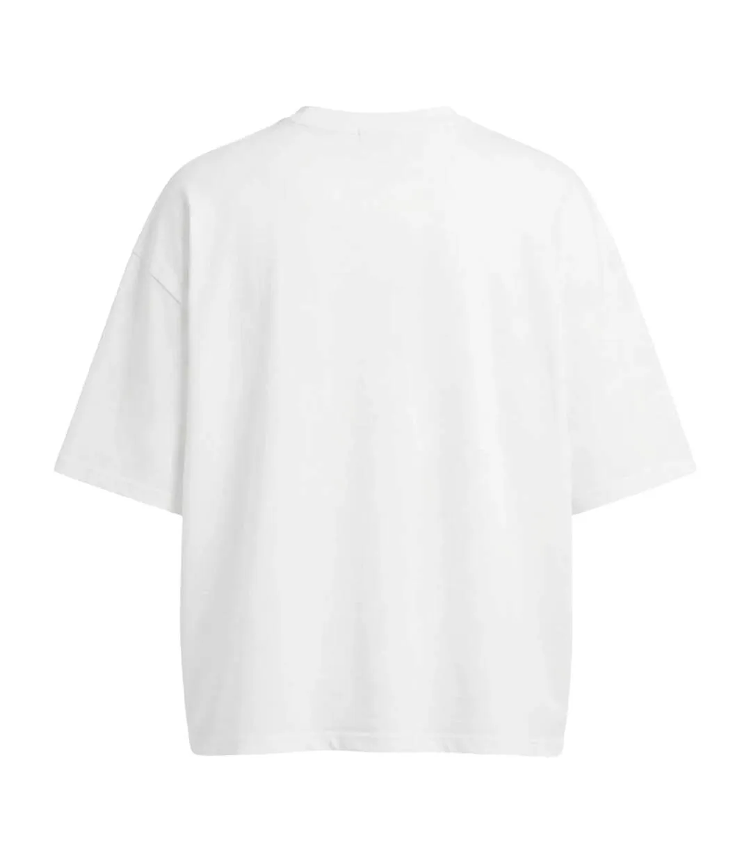 Mens Boxy Cropped T-shirt Arctic White Awdis-2