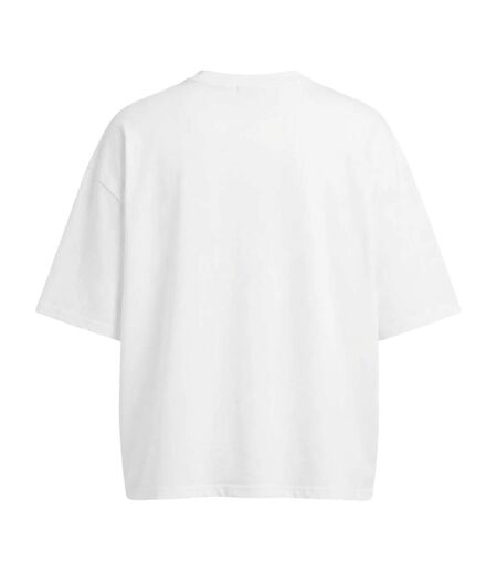 Mens Boxy Cropped T-shirt Arctic White Awdis