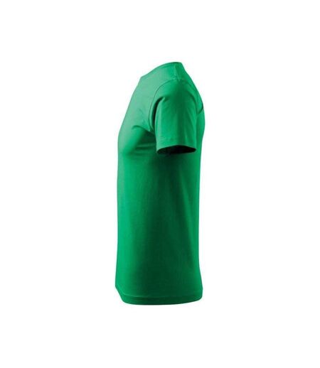 T-shirt Basic Homme Vert Kelly Malfini