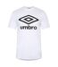 T-shirt Style Équipe Homme Blanc Umbro-2