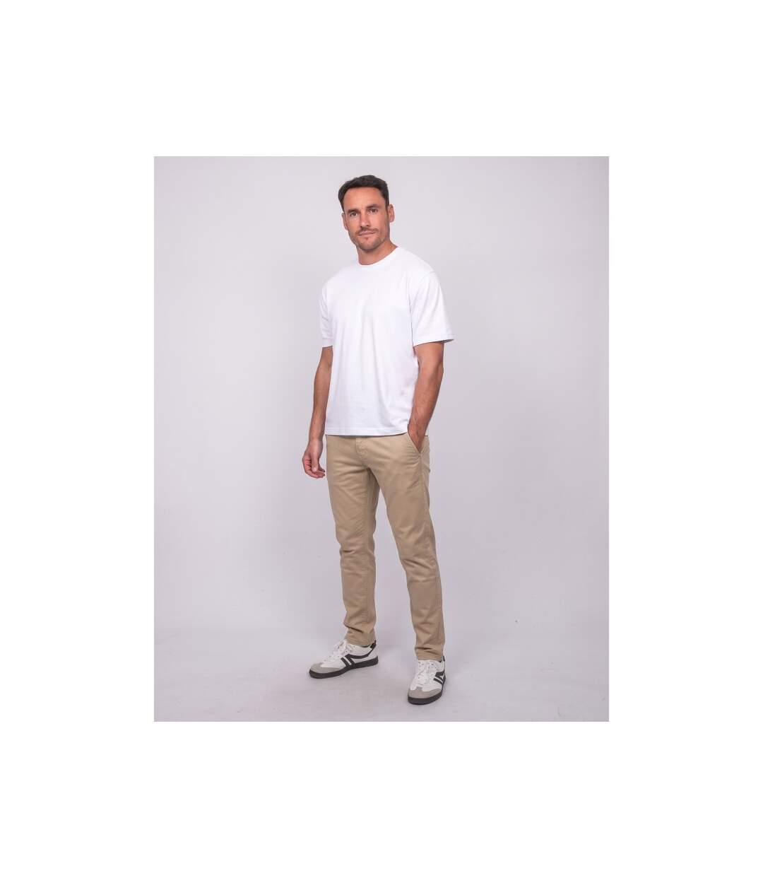Pantalon chino slim VALORY-4