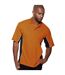 Polo à manches courtes homme orange/gris/blanc GAMEGEAR-2