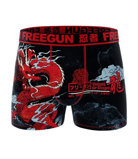 Lot de 3 boxers homme Garantie 2 ans Grunge Freegun