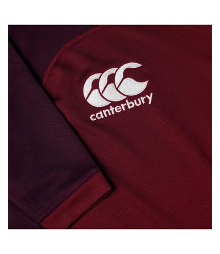 Mens Evader Vapodri Jersey Maroon Canterbury