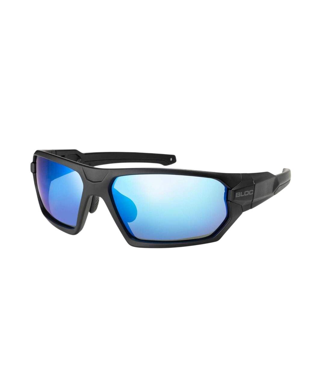 Mens 20 5 Wrap Around Sunglasses One Size Blue Bloc-1