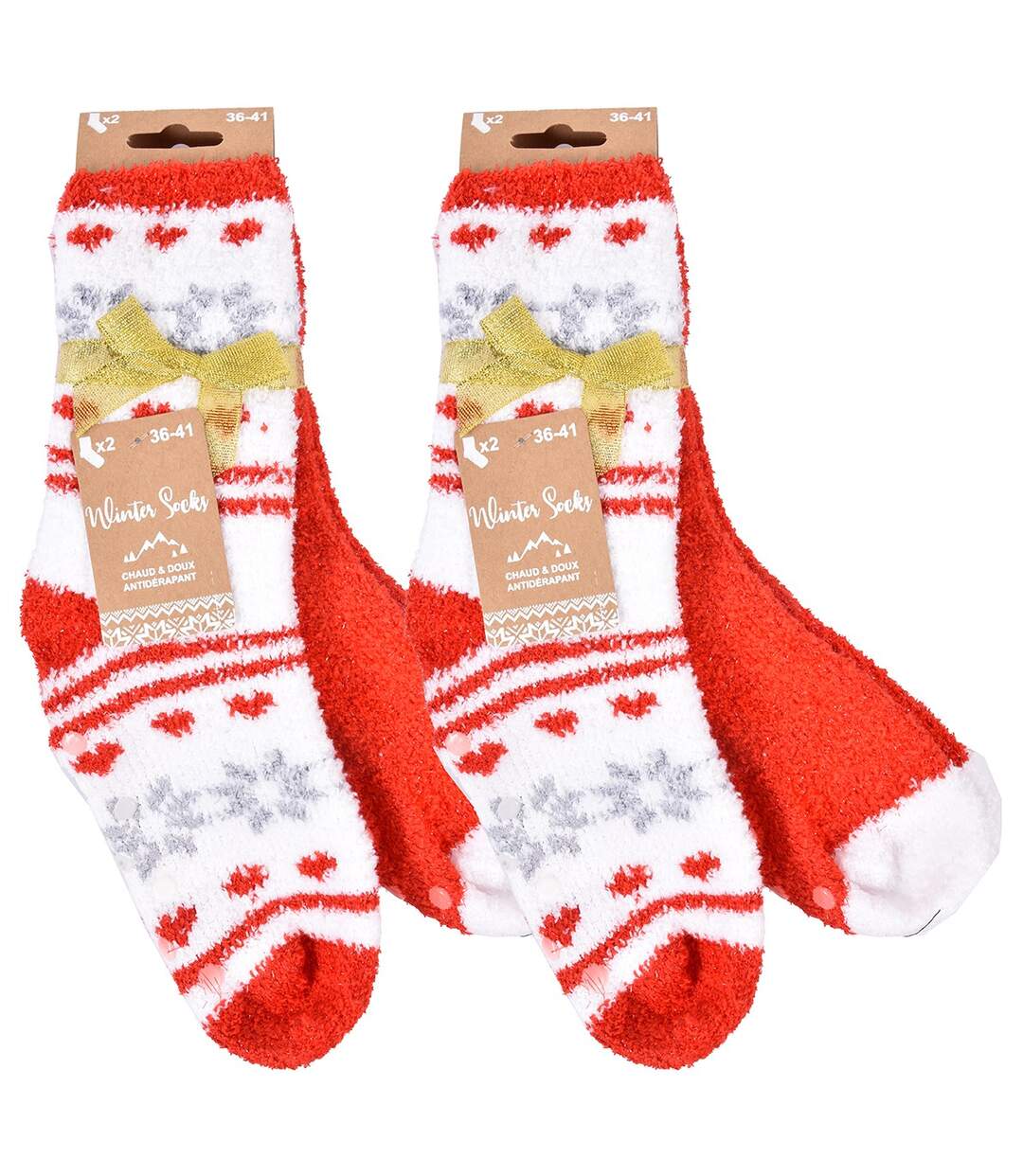 Chaussettes Femme WINTER SOCKS Pack de 4 Paires 0575 ABS-4