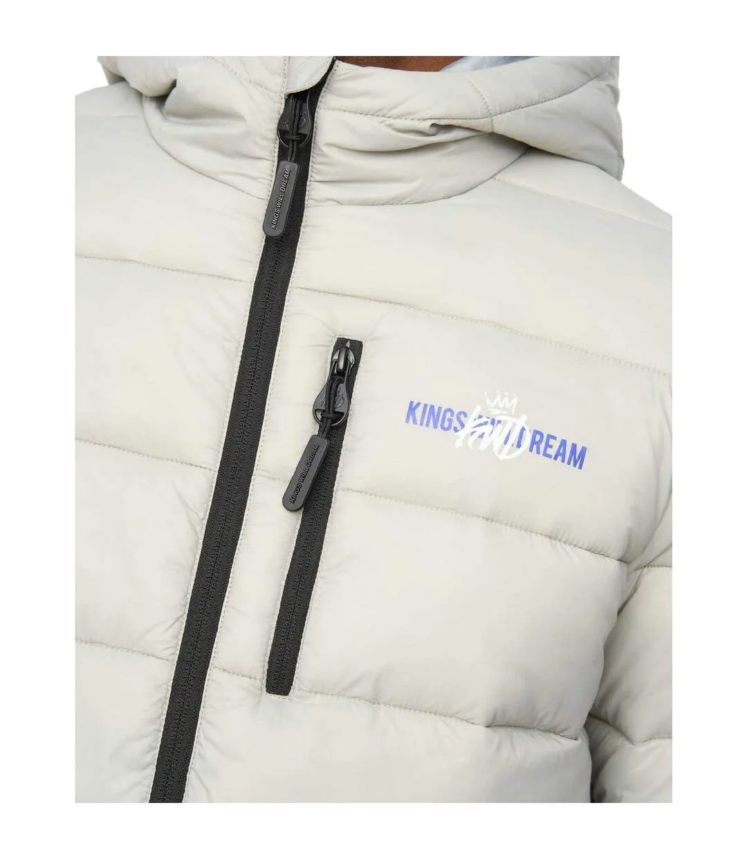 Mens Barcana Puffer Jacket Grey Kings Will Dream-4
