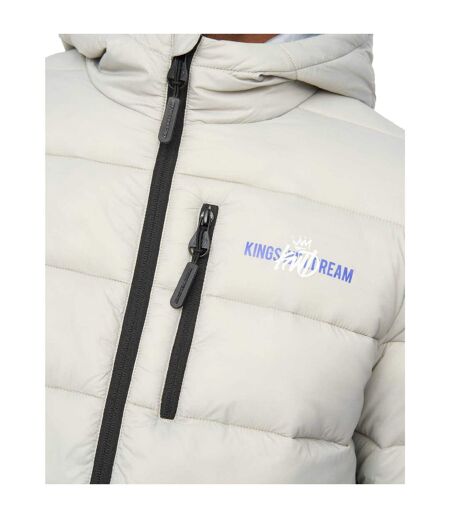 Mens Barcana Puffer Jacket Grey Kings Will Dream