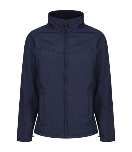 Mens Uproar Soft Shell Jacket Navy Regatta