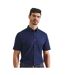 Chemise Habillée Manches Courtes Supreme Homme Bleu Marine Premier-1