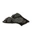 Unisex Adult Anti-slip Yoga Toe Socks Black Gaiam-3