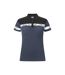 Womens/ladies Progression Pique Polo Shirt Navy Black Projob-1