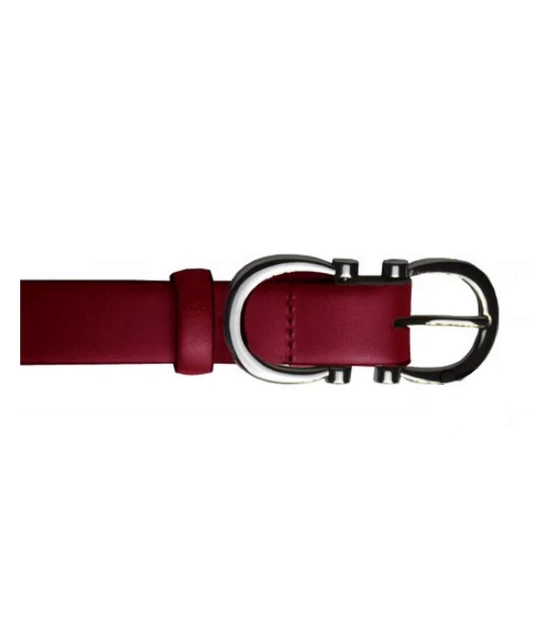 Eastern Counties Leather - Ceinture En Cuir Avec Boucle - Femme (Bordeaux) - UTEL243-1