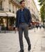 CHALLENGER PANT4007 — Pantalon chino gris : liberté de mouvement et coupe confort-5