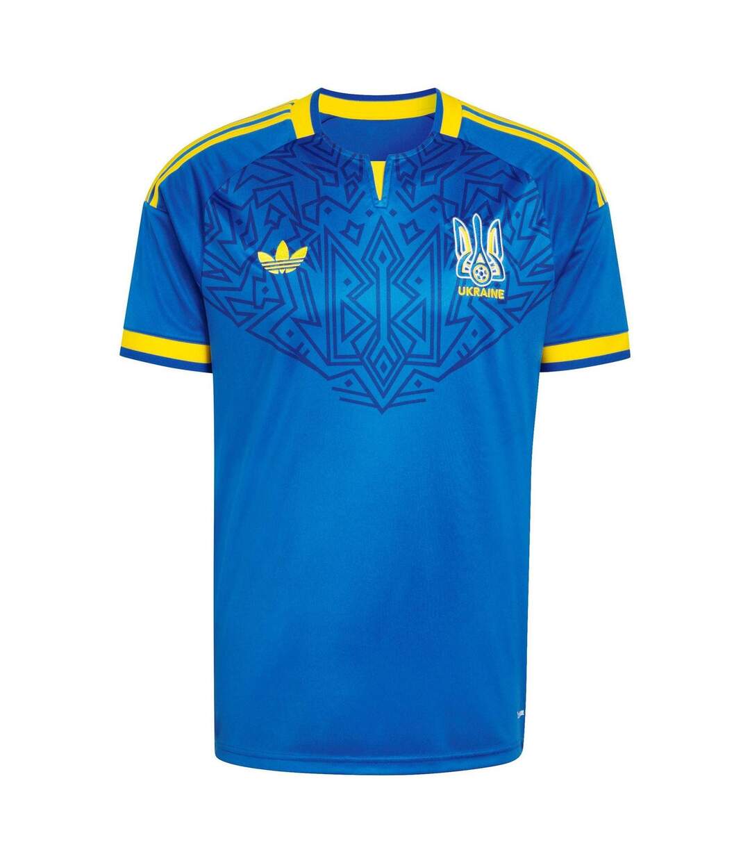 Mens World Cup 2026 Ukrainian Football Federation Away Shirt Blue Yellow Adidas-2