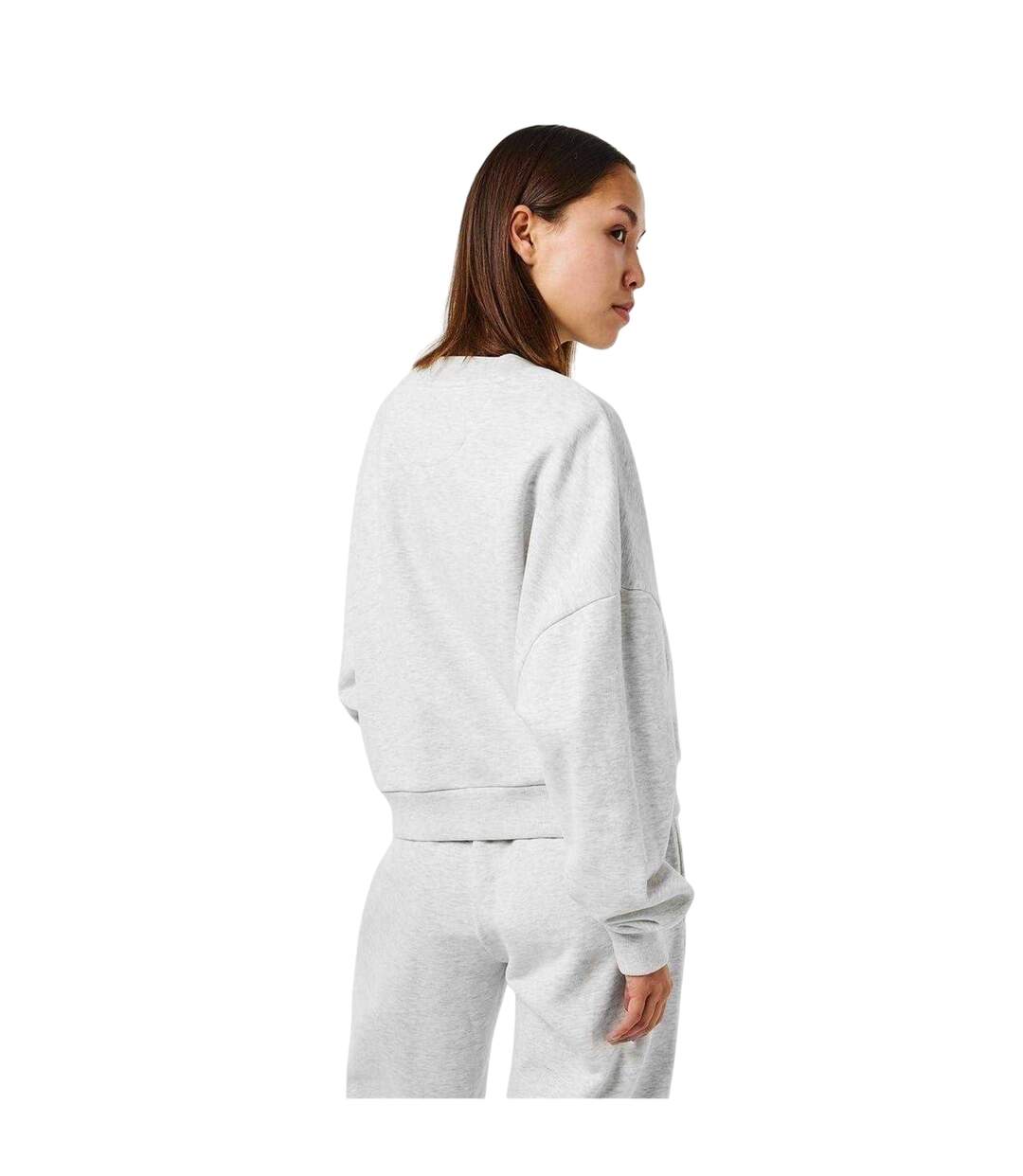 Womens/ladies Essentials Long-sleeved Sweatshirt Light Heather Jack Wills-3