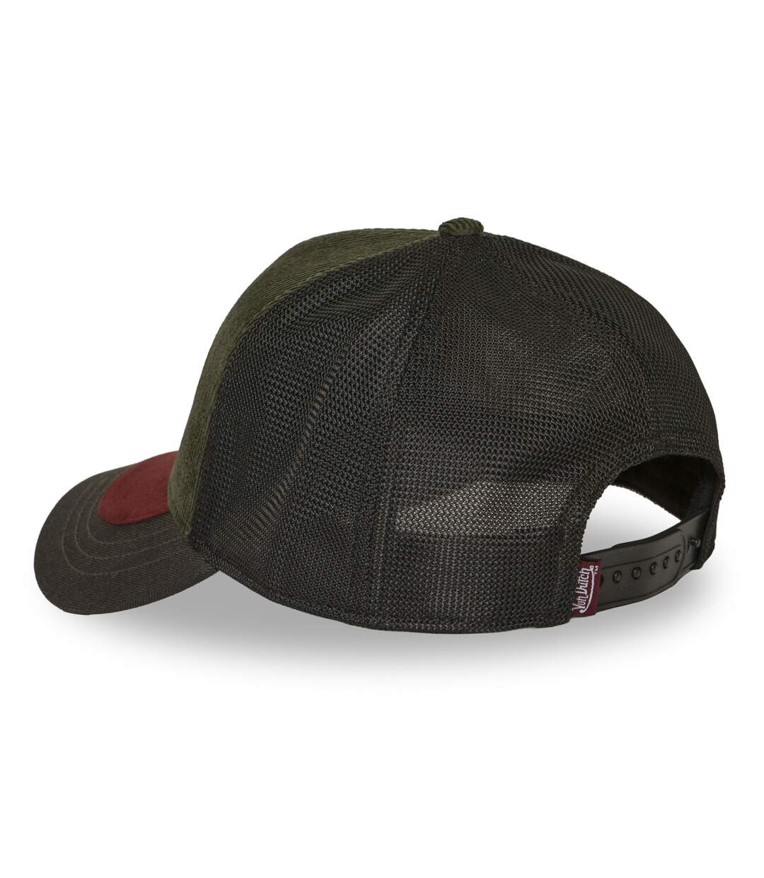 Casquette trucker filet premium avec patch et visière bimatière Shiel Vondutch-5