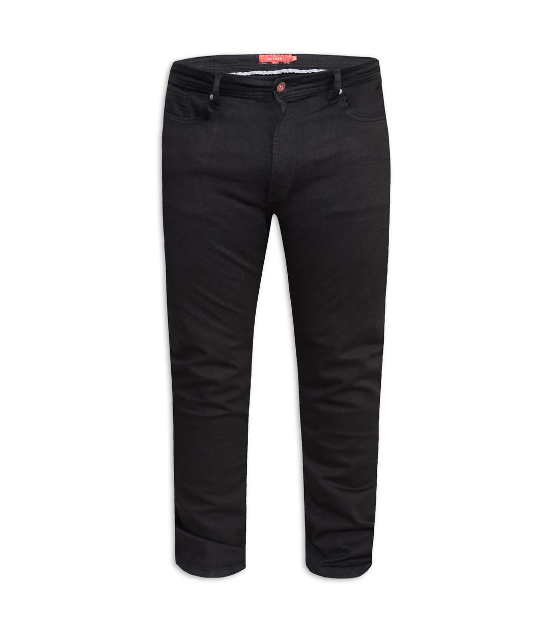 Mens D555 Claude Stretch Tapered Stretch Kingsize Jeans Black Duke-2