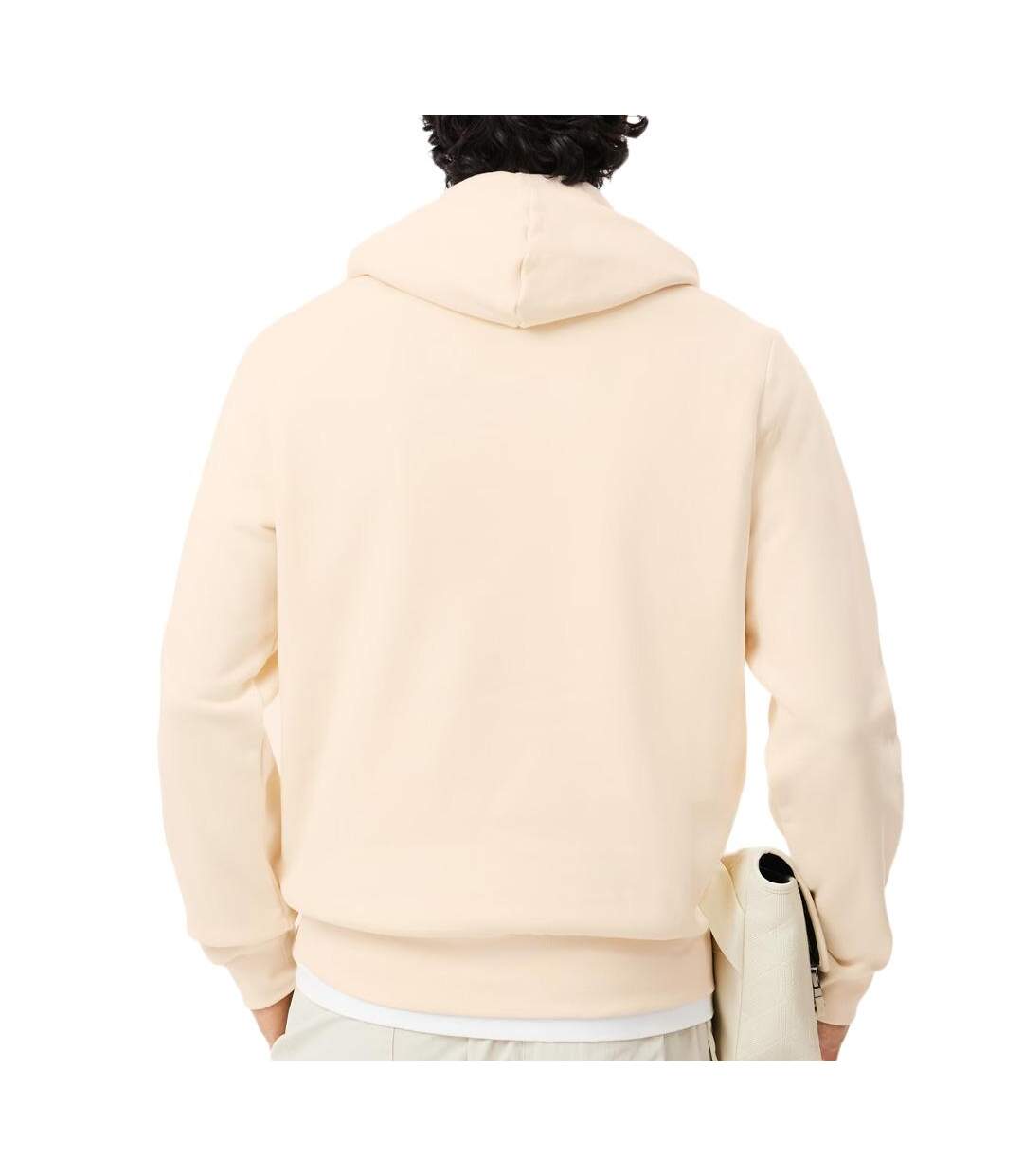 Sweat beige homme lacoste en mollet - l-2