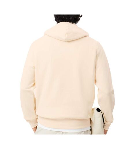 Sweat beige homme lacoste en mollet - l