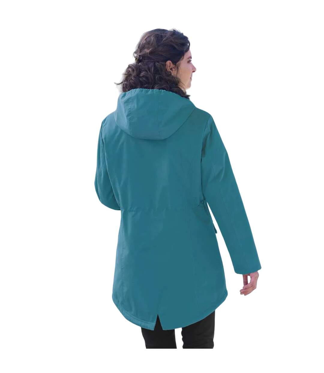 Parka femme bleu sarcelle Atlas for Women-2