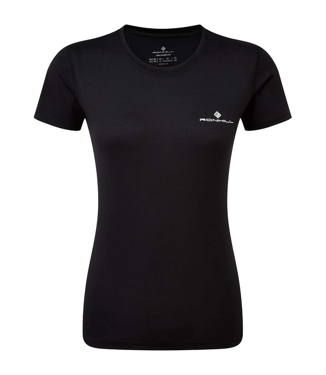 T-shirt core femme noir Ronhill-1