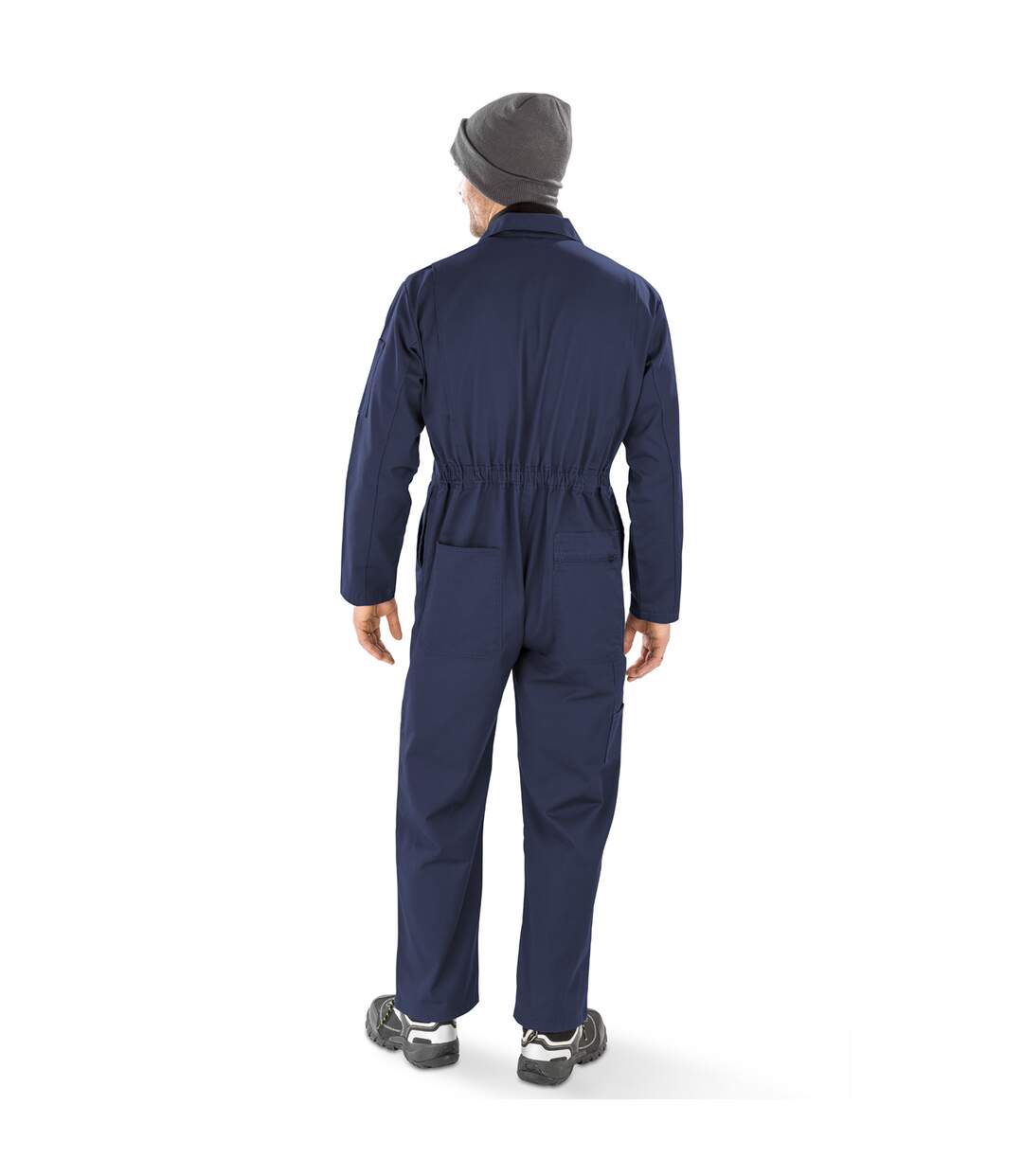 Unisex Adult Action Overalls Navy Blue Result Genuine Recycled-4
