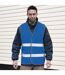 Gilet haute visibilité enhance adulte bleu roi SAFE-GUARD by Result-2