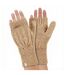Ladies Cable Knit 2.3 Tog Thermal Winter Fingerless Converter Gloves-1