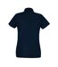 Fruit Of The Loom Ladies Lady-Fit Premium Short Sleeve Polo Shirt (Deep Navy)