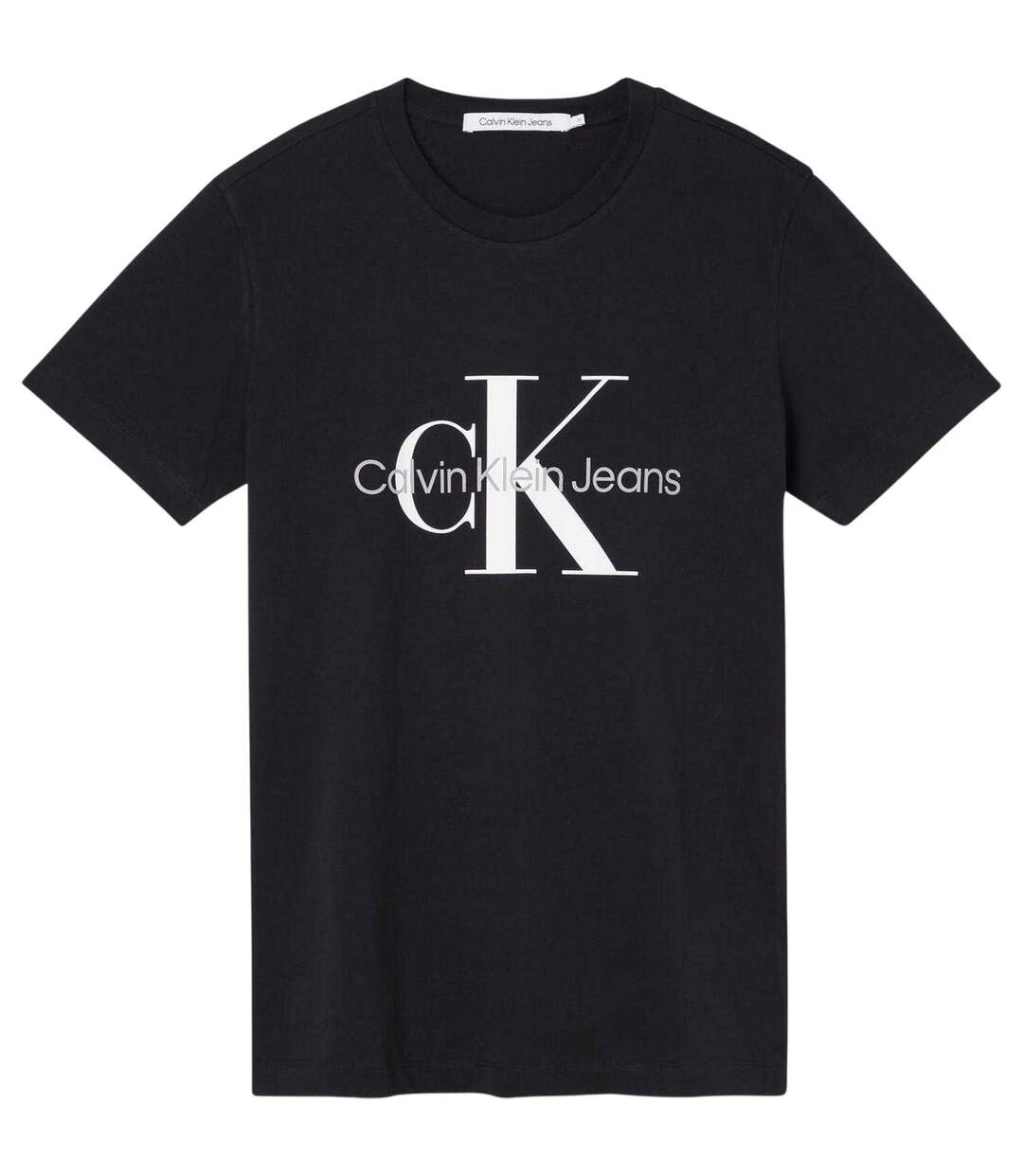 T-shirt Motif/style Monogramme Homme Noir Calvin Klein-1