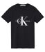 T-shirt Motif/style Monogramme Homme Noir Calvin Klein-1