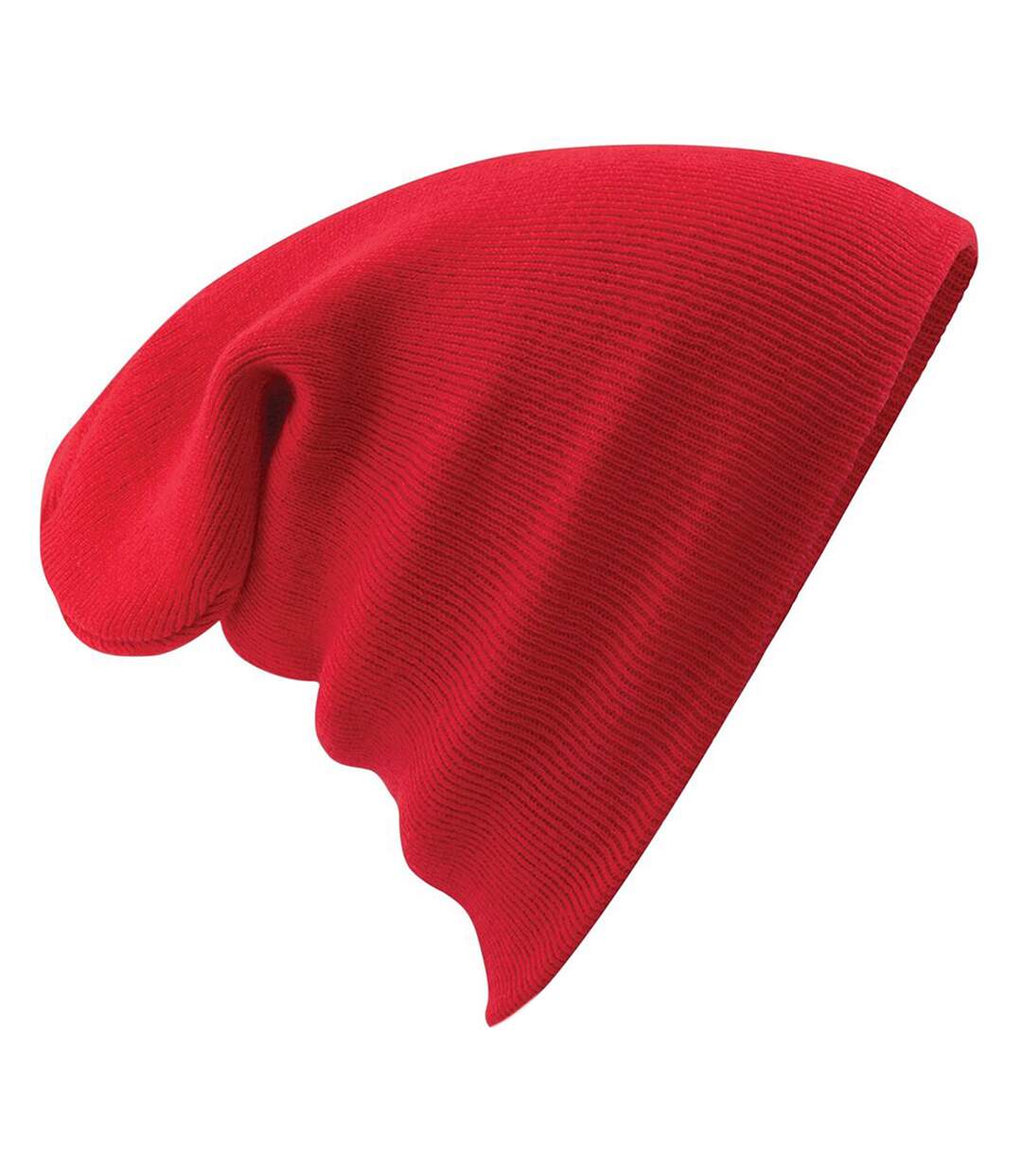 Bonnet tricoté unisexe rouge vif Beechfield