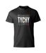 T-shirt Motif/style Ombre Homme Noir GKS Tychy-1