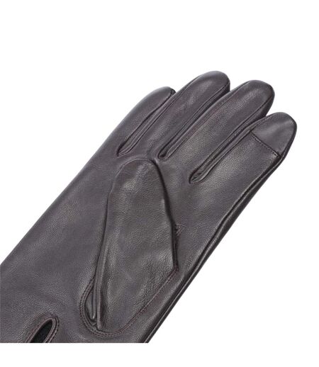 Mens Gioli Gloves Brown Boss