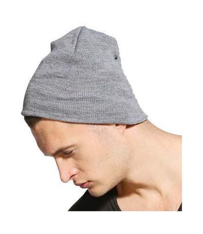 Bonnet Épais Adulte Unisexe Gris Chiné Yupoong