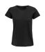 SOLS Womens/Ladies Crusader Organic T-Shirt (Deep Black) - UTPC4842