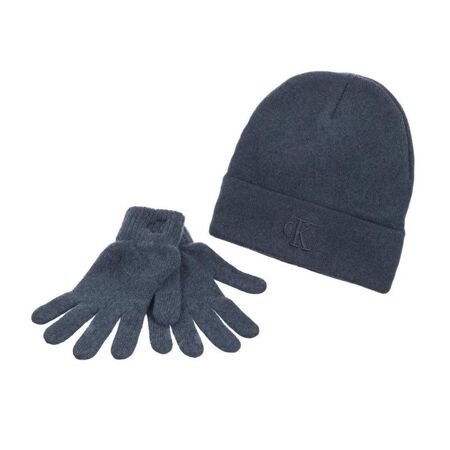 Bonnet + Gants Marine Homme Calvin Klein Jeans Gloves - Taille unique