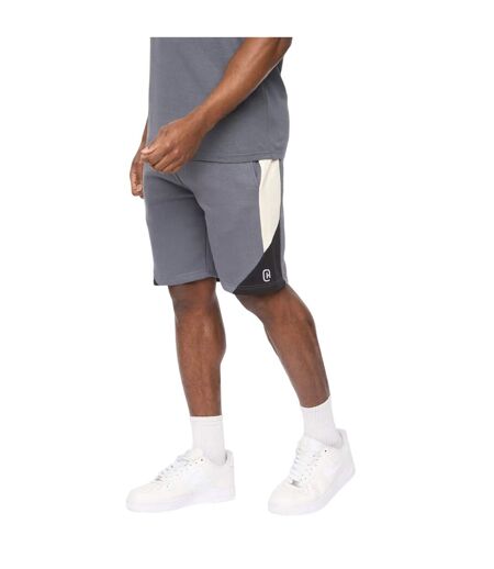 Mens Castlebay Sweat Shorts Slate Crosshatch