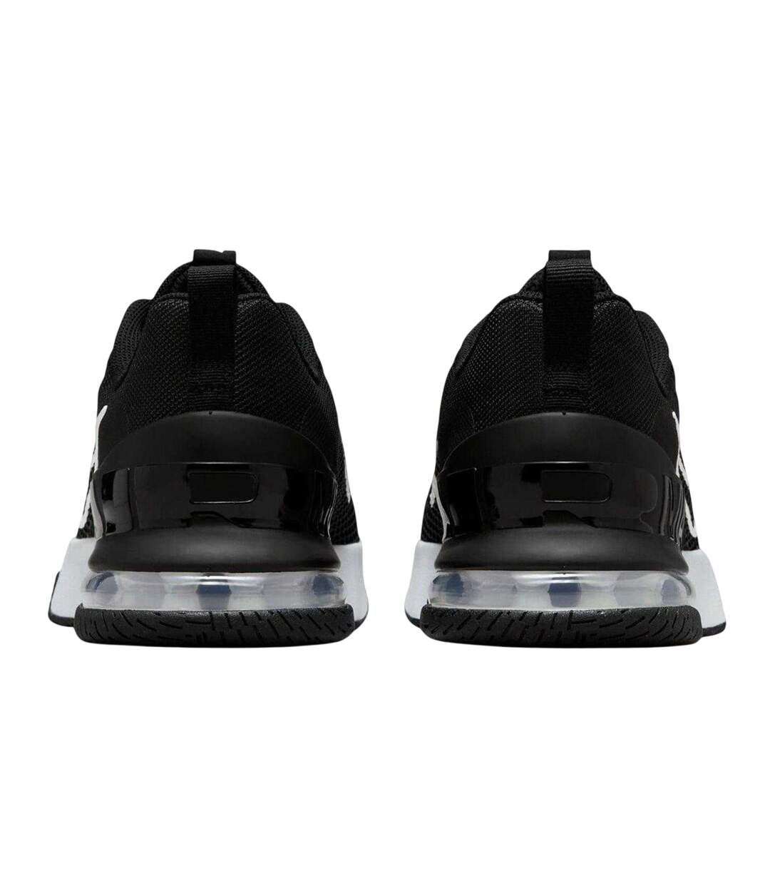 Mens Alpha Air Cushioned Trainers Black White Nike-2