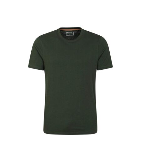 T-shirt flint homme vert kaki Mountain Warehouse