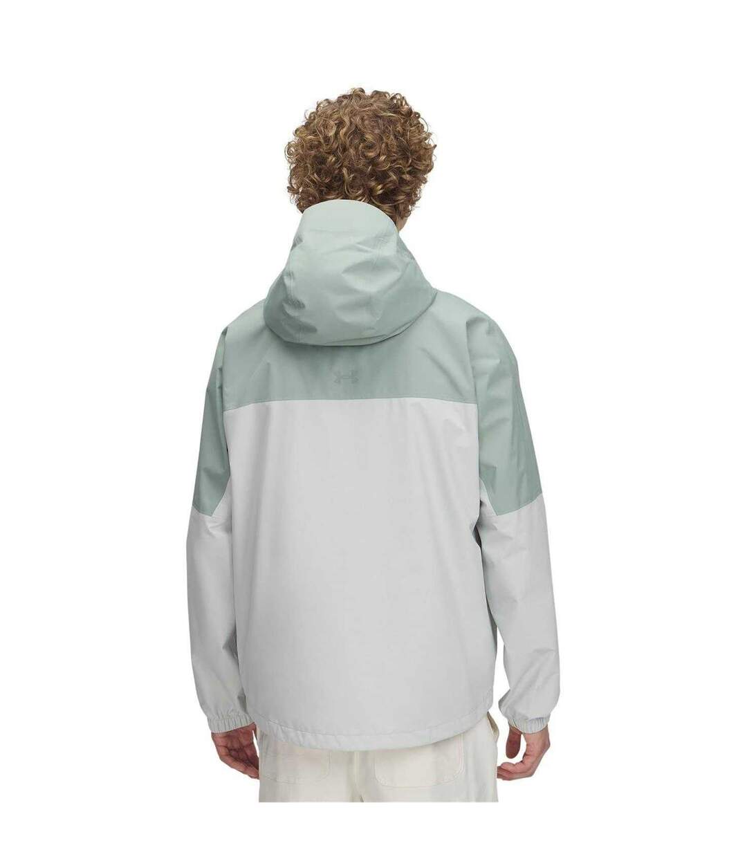 Mens Cloudstrike Waterproof Anorak Green Under Armour-2