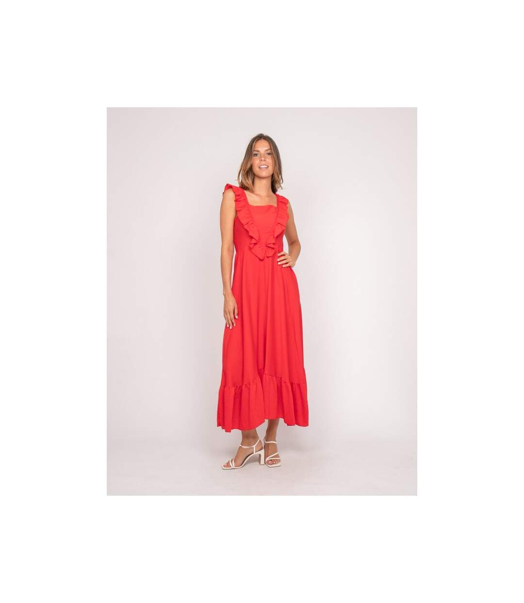 Robe longues à bretelles IPARME - Dona X Lisa-3