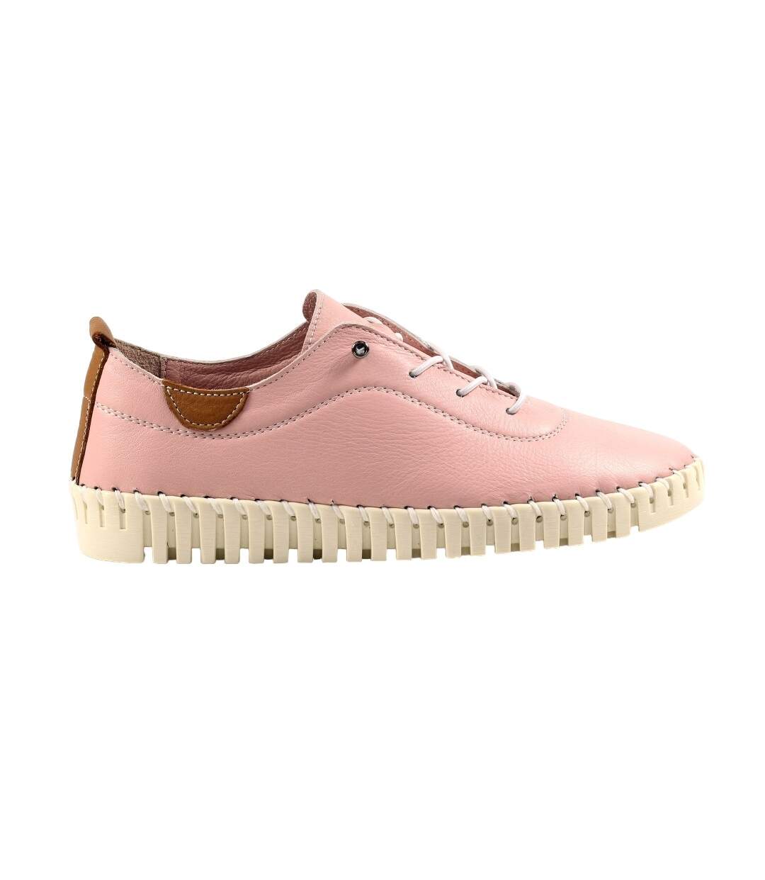 Chaussures flamborough femme rose clair Lunar-3