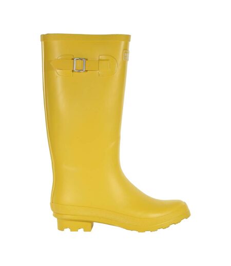 Bottes de pluie fairweather femme jaune vif Regatta